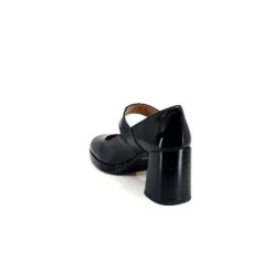 Elégant|Escarpins<Ivoire0532 Baby à Talons Ivoire K2002 M Cuir Vernis Noir