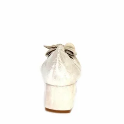 Basic|Ballerines<Sabrinas Ballerines à Talons 95103 Daim Doré Beige