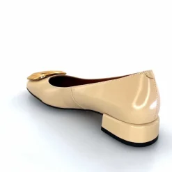 Elégant|Bijoux<angel alarcon Ballerines 24514 Cuir Glacé Beige