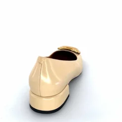 Elégant|Bijoux<angel alarcon Ballerines 24514 Cuir Glacé Beige