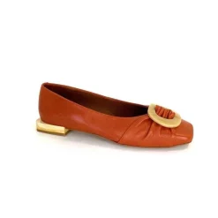 Ballerines<angel alarcon Ballerines 24004 Cuir Orange