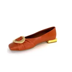 Ballerines<angel alarcon Ballerines 24004 Cuir Orange