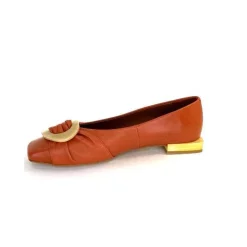 Ballerines<angel alarcon Ballerines 24004 Cuir Orange