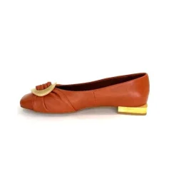Ballerines<angel alarcon Ballerines 24004 Cuir Orange