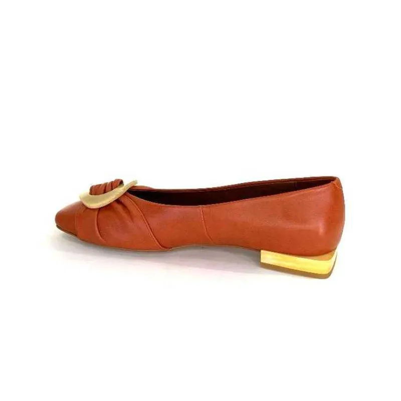 Ballerines<angel alarcon Ballerines 24004 Cuir Orange