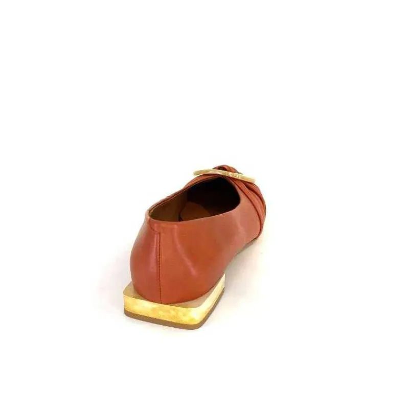 Ballerines<angel alarcon Ballerines 24004 Cuir Orange