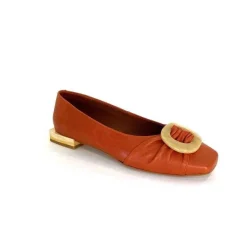 Ballerines<angel alarcon Ballerines 24004 Cuir Orange