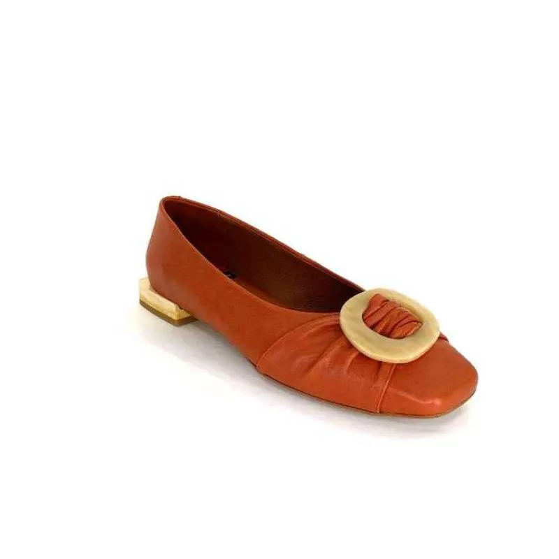Ballerines<angel alarcon Ballerines 24004 Cuir Orange