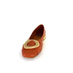 Ballerines<angel alarcon Ballerines 24004 Cuir Orange