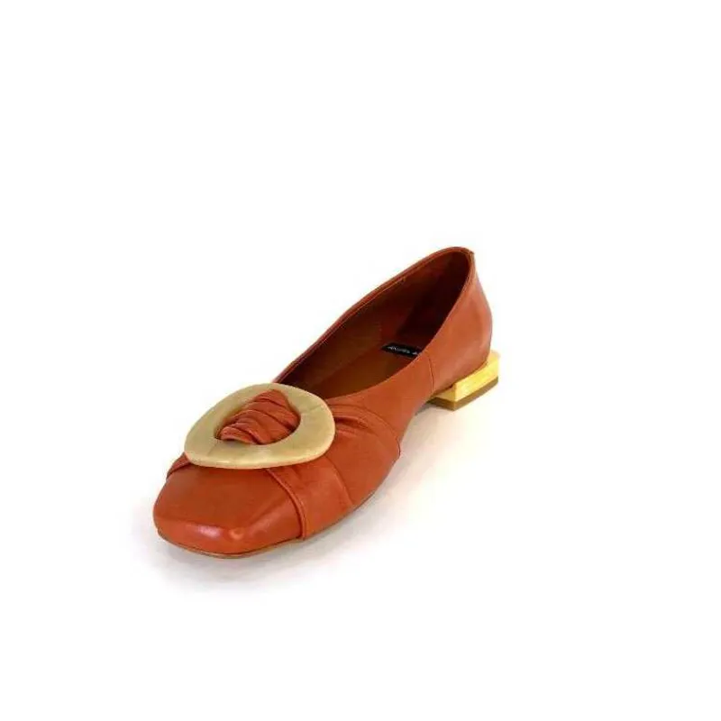Ballerines<angel alarcon Ballerines 24004 Cuir Orange