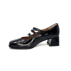 Basic|Ballerines<plumers Ballerines Baby Ivoire 4145 Cuir Vernis Noir