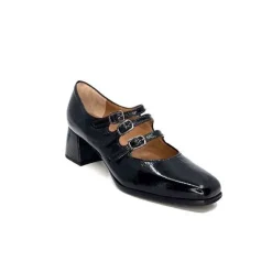 Basic|Ballerines<plumers Ballerines Baby Ivoire 4145 Cuir Vernis Noir