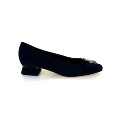 Elégant|Ballerines<Brunate Ballerines 32274 Daim Foncé Bleu