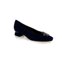 Elégant|Ballerines<Brunate Ballerines 32274 Daim Foncé Bleu