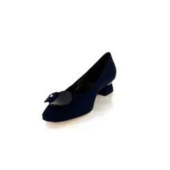 Elégant|Ballerines<Brunate Ballerines 32274 Daim Foncé Bleu