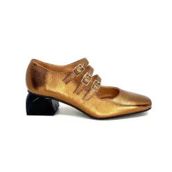 Féminin|Ballerines<Dansi Ballerines 5981 Cuir Bronze