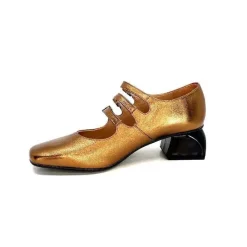 Féminin|Ballerines<Dansi Ballerines 5981 Cuir Bronze