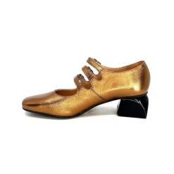 Féminin|Ballerines<Dansi Ballerines 5981 Cuir Bronze