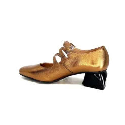 Féminin|Ballerines<Dansi Ballerines 5981 Cuir Bronze