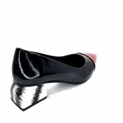 Elégant|Ballerines<Dansi Ballerines 6960 Vernis &amp; Bordeaux Noir