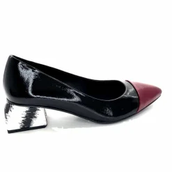 Elégant|Ballerines<Dansi Ballerines 6960 Vernis &amp; Bordeaux Noir