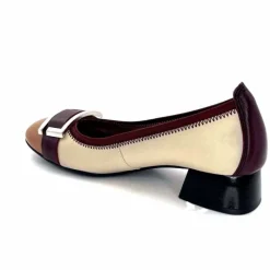 Elégant|Ballerines<Hispanitas Ballerines Chi 243670 Manila Vernis &amp; Bordeaux Crème