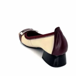 Elégant|Ballerines<Hispanitas Ballerines Chi 243670 Manila Vernis &amp; Bordeaux Crème