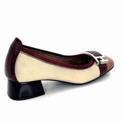 Elégant|Ballerines<Hispanitas Ballerines Chi 243670 Manila Vernis &amp; Bordeaux Crème