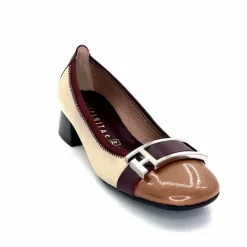 Elégant|Ballerines<Hispanitas Ballerines Chi 243670 Manila Vernis &amp; Bordeaux Crème