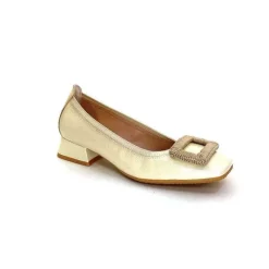 Elégant|Ballerines<Hispanitas Ballerines Hv 243406 Cuir Vernis Crème
