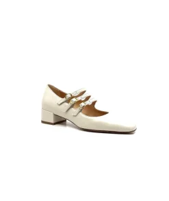 Elégant|Ballerines<franco russo napoli fgr Ballerines Ivoire 1103 Cuir Crème