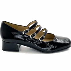 Basic|Ballerines<Ivoire0036a Ballerines Ivoire 710 Cuir Vernis Noir