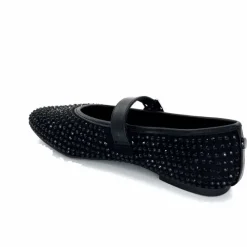 Bijoux|Ballerines<Ivoire0317a Ballerines Ivoire 2300416 &amp; Strass Noir