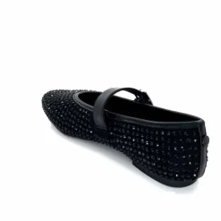 Bijoux|Ballerines<Ivoire0317a Ballerines Ivoire 2300416 &amp; Strass Noir
