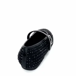Bijoux|Ballerines<Ivoire0317a Ballerines Ivoire 2300416 &amp; Strass Noir