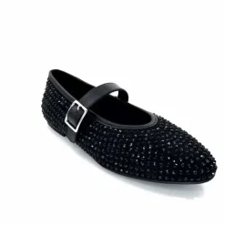 Bijoux|Ballerines<Ivoire0317a Ballerines Ivoire 2300416 &amp; Strass Noir
