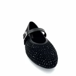 Bijoux|Ballerines<Ivoire0317a Ballerines Ivoire 2300416 &amp; Strass Noir