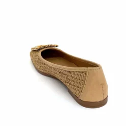 Féminin|Ballerines<382-ivoire Ballerines Ivoire 97574 tk2 Raffia Beige