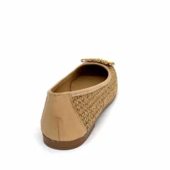 Féminin|Ballerines<382-ivoire Ballerines Ivoire 97574 tk2 Raffia Beige