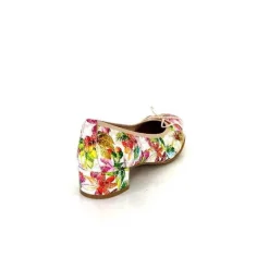 Fantaisie|Ballerines<Ivoire0036a Ballerines Ivoire Kat Azucena Cuir Imprimé Multicolore