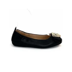 Bijoux|Ballerines<la ballerina Ballerines N11-01 Cuir Bijoux Noir