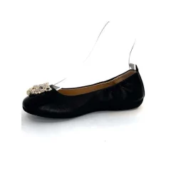 Bijoux|Ballerines<la ballerina Ballerines N11-01 Cuir Bijoux Noir