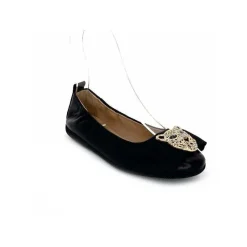Bijoux|Ballerines<la ballerina Ballerines N11-01 Cuir Bijoux Noir