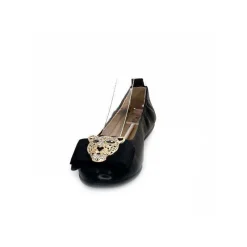 Bijoux|Ballerines<la ballerina Ballerines N11-01 Cuir Bijoux Noir
