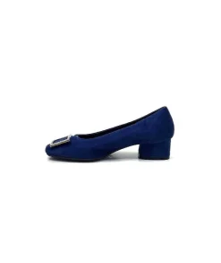 Basic|Ballerines<Requin Ballerines Reqins Karisse Daim Océan Bleu