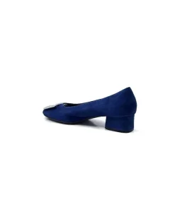 Basic|Ballerines<Requin Ballerines Reqins Karisse Daim Océan Bleu