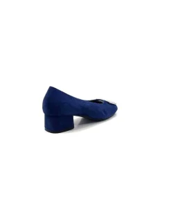 Basic|Ballerines<Requin Ballerines Reqins Karisse Daim Océan Bleu