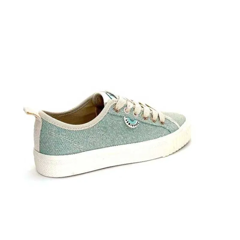 Décontracté|Baskets<Armistice Baskets Stomp Sneaker Textile Blanc Vert