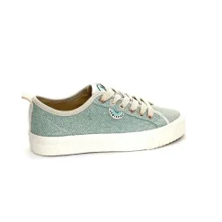 Décontracté|Baskets<Armistice Baskets Stomp Sneaker Textile Blanc Vert