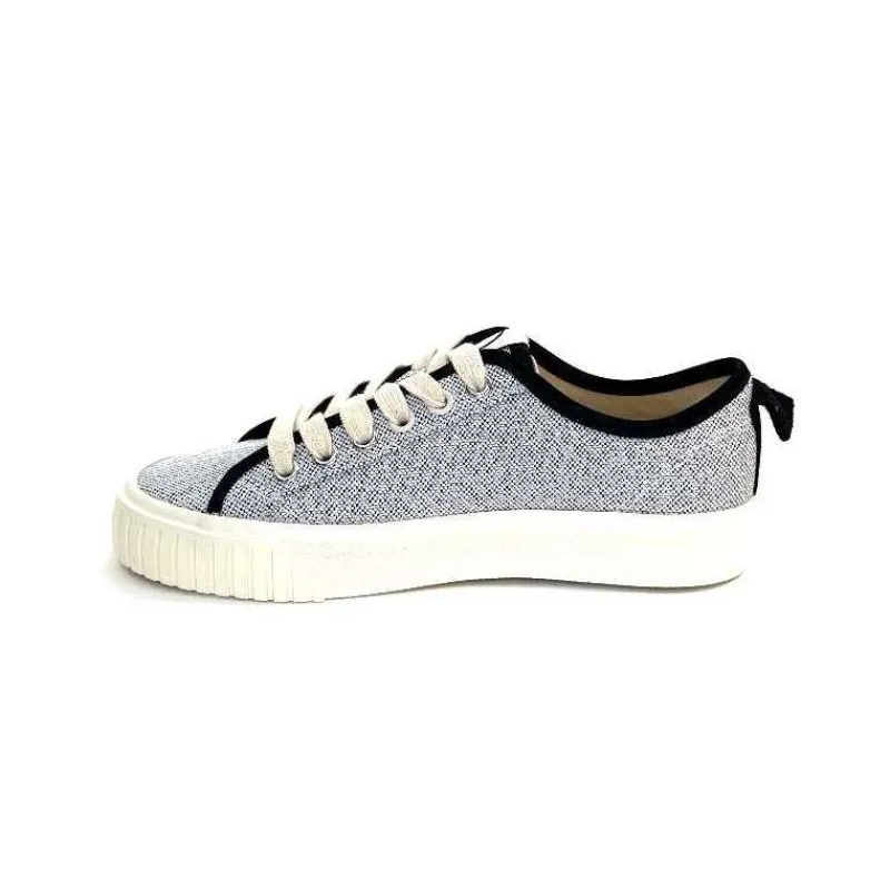 Décontracté|Baskets<Armistice Baskets Stomp Sneaker Textile Blanc Bleu
